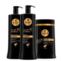 Haskell Kit Cavalo Forte Shampoo Condicionador 1 Litro Máscara 900g - Força Brilho e Crescimento Haskell Kit Cavalo Forte Shampoo Condicionador 1 Litro Máscara 900g - Força Brilho e Crescimento