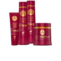 Haskell Kit Completo Liso Com Força 500g - Cabelos mais Lisos Haskell Kit Completo Liso Com Força 500g - Cabelos mais Lisos