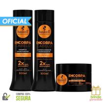 Haskell Kit Encorpa Cabelo Engrossador Trio 300ml - Engrossador Haskell Kit Encorpa Cabelo Engrossador Trio 300ml - Engrossador