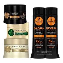 Haskell Kit Mandioca Murumuru Cavalo 250g+ Sh E Cond Encorpa Haskell Kit Mandioca Murumuru Cavalo 250g+ Sh E Cond Encorpa