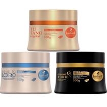 Haskell Kit Máscaras Tutano Bendito Loiro E Cavalo Forte 300g Haskell Kit Máscaras Tutano Bendito Loiro E Cavalo Forte 300g