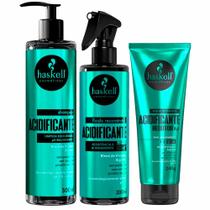 Haskell Kit Shampoo + Acidificante + Super Máscara