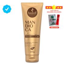 Haskell Leave In Mandioca 240gr Sem Enxágue Anti Frizz Protetor Solar