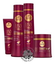 Haskell Liso Com Força Tratamento Completo 500ml 4 Itens