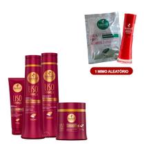 Haskell Liso Com Força Tratamento Completo 500ml 4 Itens Haskell Liso Com Força Tratamento Completo 500ml 4 Itens