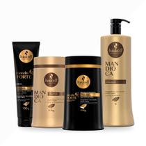 Haskell Mandioca 2 Produtos 1kg/l + Cavalo Forte 1kg + Leave