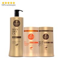 Haskell Mandioca 2 Produtos 900g + Máscara Tutano 900g