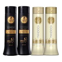 Haskell Mandioca + Cavalo Forte Shampoo/condicionador 300ml Haskell Mandioca + Cavalo Forte Shampoo/condicionador 300ml