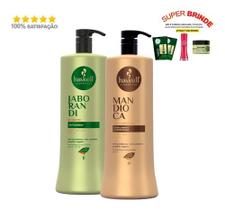 Haskell Mandioca Condicionador 1l + Shampoo Jaborandi 1l Haskell Mandioca Condicionador 1l + Shampoo Jaborandi 1l