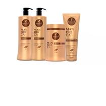 Haskell Mandioca Kit Shampoo Cond. Masc. 900g Leave In 240g