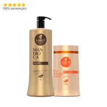 Haskell Mandioca Shampoo + Máscara Tutano 900g