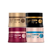 Haskell Máscara Bendito Loiro Quina Rosa Mandioca Cavalo 250g Haskell Máscara Bendito Loiro Quina Rosa Mandioca Cavalo 250g