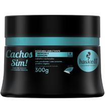 Haskell Máscara Cachos Sim Tratamento Nutrição Definição 300g Haskell Máscara Cachos Sim Tratamento Nutrição Definição 300g