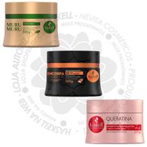 Haskell Máscara Murumuru Encorpa Cabelo Queratina P Haskell Máscara Murumuru Encorpa Cabelo Queratina P