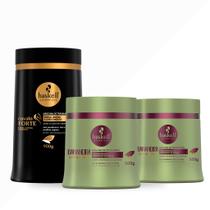 Haskell Máscaras Cavalo Forte 900g + 2 Máscara Bananeira 500g Haskell Máscaras Cavalo Forte 900g + 2 Máscara Bananeira 500g