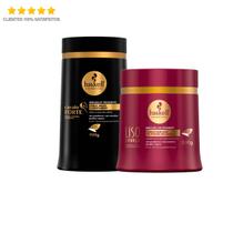 Haskell Máscaras Cavalo Forte 900g + Liso Com Força 500g