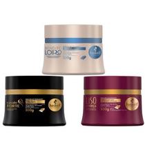 Haskell Máscaras Cavalo Forte, Bendito Loiro e Liso Com Força 250g