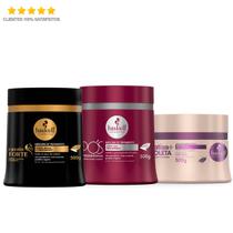 Haskell Máscaras Cavalo Forte Liso Com Força Matização 500g