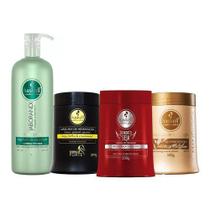 Haskell Máscaras Cronograma G + Shampoo De Limpeza Profunda Haskell Máscaras Cronograma G + Shampoo De Limpeza Profunda