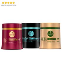 Haskell Máscaras Liso Com Força Murumuru Cachos Sim 500g Haskell Máscaras Liso Com Força Murumuru Cachos Sim 500g