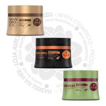 Haskell Máscaras Mandioca Encorpa Cabelo Bananeira