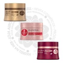 Haskell Máscaras Mandioca Queratina Quina Rosa Cronograma