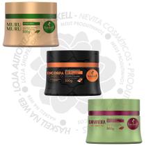 Haskell Máscaras Murumuru Encorpa Cabelo Bananeira P