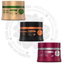 Haskell Máscaras Murumuru Encorpa Cabelo Pós Progressiva P