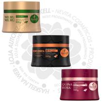 Haskell Máscaras Murumuru Encorpa Cabelo Quina Rosa P Haskell Máscaras Murumuru Encorpa Cabelo Quina Rosa P