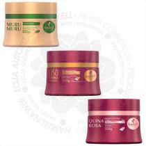 Haskell Máscaras Murumuru Liso Com Força Quina Rosa