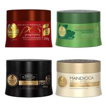 Haskell Máscaras Progressiva Bananeira Mandioca Cavalo 250g Haskell Máscaras Progressiva Bananeira Mandioca Cavalo 250g