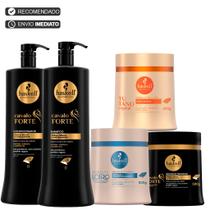 Haskell Máscaras Tut/bend/cav 500g + Kit Cavalo Forte 1l