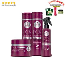Haskell Pós Progressiva Completo 300ml 4 Produtos