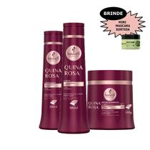 Haskell Quina Rosa Kit Shamp cond masc 500ml Mimo