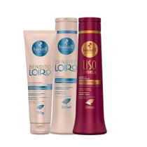Haskell Shampoo Liso Com Força + Shampoo E Proteina Bendito Haskell Shampoo Liso Com Força + Shampoo E Proteina Bendito