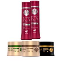 Haskell Shp/Cond Pós Progressiva +Máscara Mand Muru Cav 300g