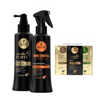 Haskell Tônico Cavalo Forte + Fluido Encorpa + 3 Sachês Haskell Tônico Cavalo Forte + Fluido Encorpa + 3 Sachês