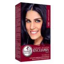 Haskell Tons Pretos Kit Tonalizante + Tratamento pós + Emulsão + Luvas + Folheto Haskell Tons Pretos Kit Tonalizante + Tratamento pós + Emulsão + Luvas + Folheto