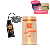 Haskell Tutano Máscara 900g + Ampola Capilar + mini máscara