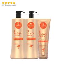 Haskell Tutano Shampoo + Condicionador 1 L + Creme De Silicone 250g