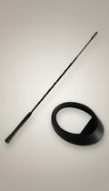 Haste Antena c/ Anel Vedaçao 35cm Preto
