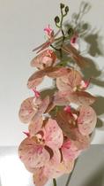 Haste artificial de orquídea toque real X9 cabeças 97cm - Bela Flor
