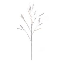 Haste Bolinhas Natal Branco 75cm Haste Bolinhas Natal Branco 75cm