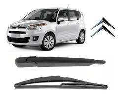 Haste / Braço Traseiro completo com Palheta para Parabrisa Traseiro Citroen C3 Picasso 2012 Até 2015