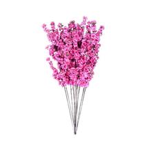 Haste Cerejeira Rosa Grande Artificial 125cm Decoração Parede Painel Portas Portais Escritorio Casa