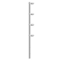 Haste com 4 isoladores para Cerca Elétrica Intelbras