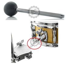 Haste com Bola de Tom Holder Torelli TCB94 Padrão Yamaha longo para fixar em holders genéricos Haste com Bola de Tom Holder Torelli TCB94 Padrão Yamaha longo para fixar em holders genéricos