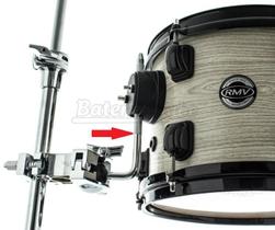 Haste com Bola de Tom Holder Torelli TCB96 com 10,5mm Padrão Tama, RMV, PDP, Sonor e a maioria