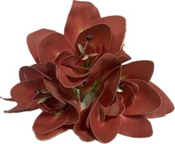 Haste de amarílis de silicone, 3 flores, 58 cm/flores arranjos/decoração/enfeite flor/arranjo