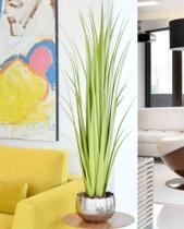 Haste de capim verde 90cm / o vaso não acompanha